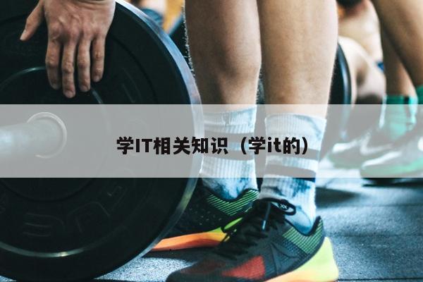 学IT相关知识（学it的）