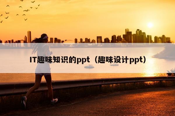 IT趣味知识的ppt（趣味设计ppt）