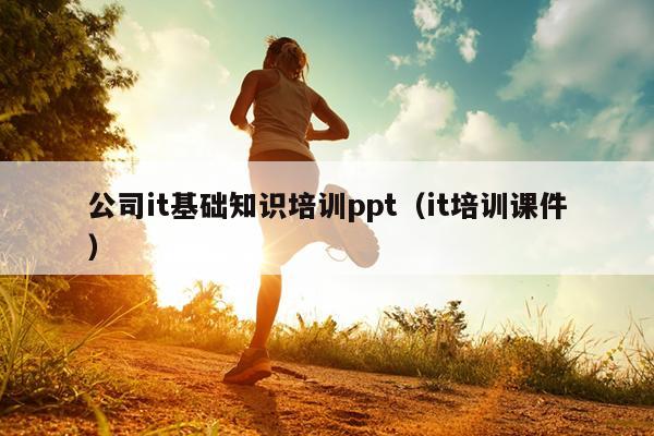 公司it基础知识培训ppt（it培训课件）